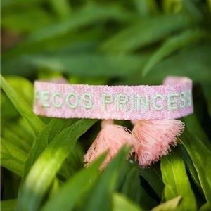 Pecos Princess Embroidered Tassel Bracelet